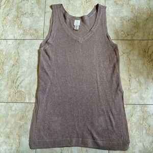 Joie Women’s Loose V-Neck Tank Top - Size Medium